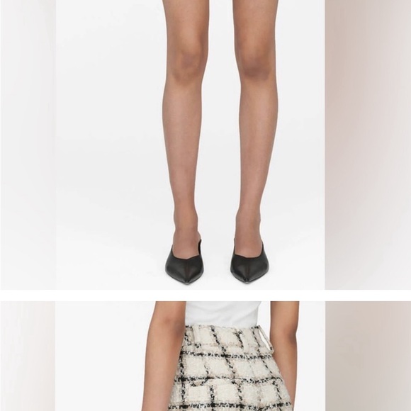 Anine Bing Becky Tweed Shorts - Picture 4 of 4